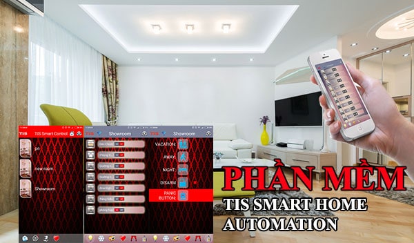 phần mềm điều khiển công tắc smart home