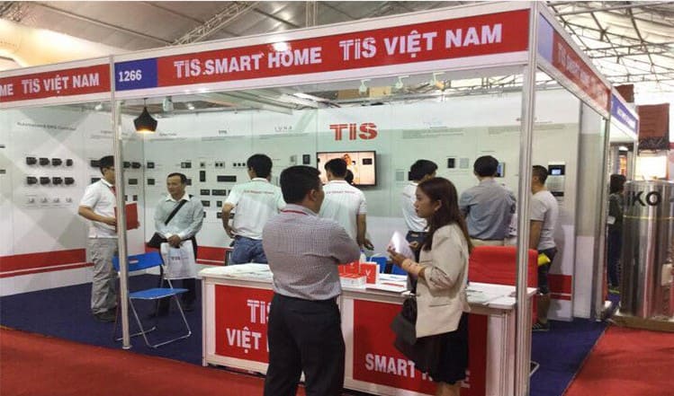 Tis Smart Home tham dự hội chợ triển lãm nhà thông minh tại Việt Nam